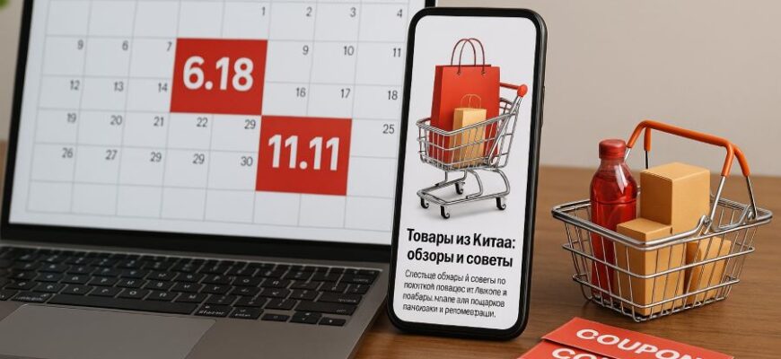 Календарь больших распродаж Китая на год: когда покупать выгоднее всего 🗓️