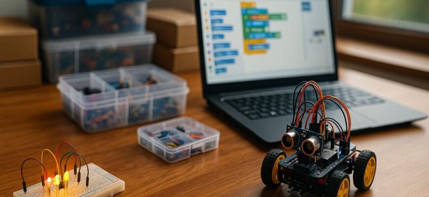 ТОП-10 STEM-наборов из Китая: от простых схем до роботов-самоходов 🚀