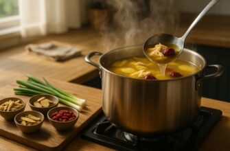 Куриный суп с китайскими травами рецепт: вкусно, тепло, по делу 🥣