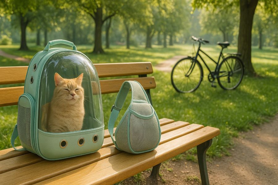 Рюкзак-переноска для кошек: как пять «сумок-космических кораблей» перевернули прогулки с хвостом 🚀🐱